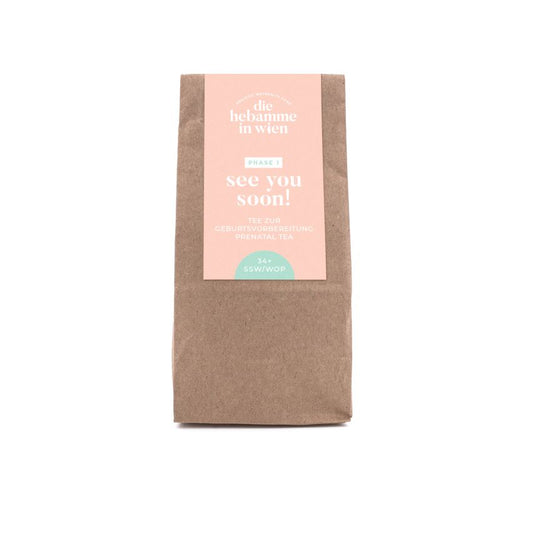 See You Soon Phase 1 – Midwife-Recommended Raspberry Leaf Tea for Week 34+