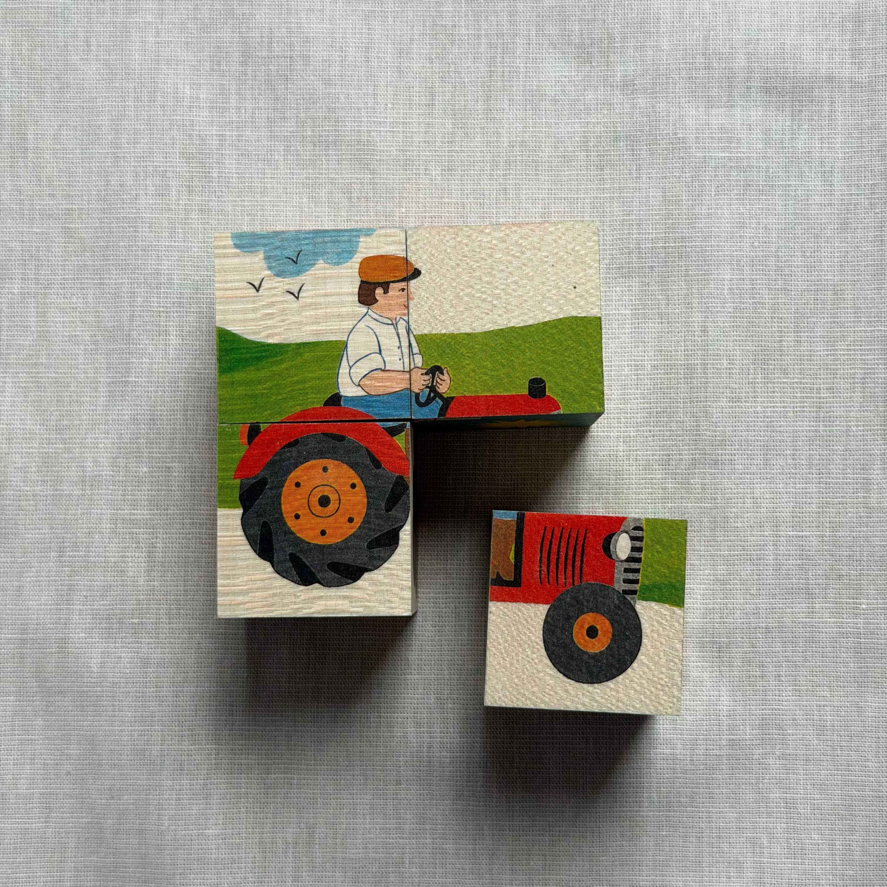 Swiss Cube Puzzle | Transportation | 4-piece
