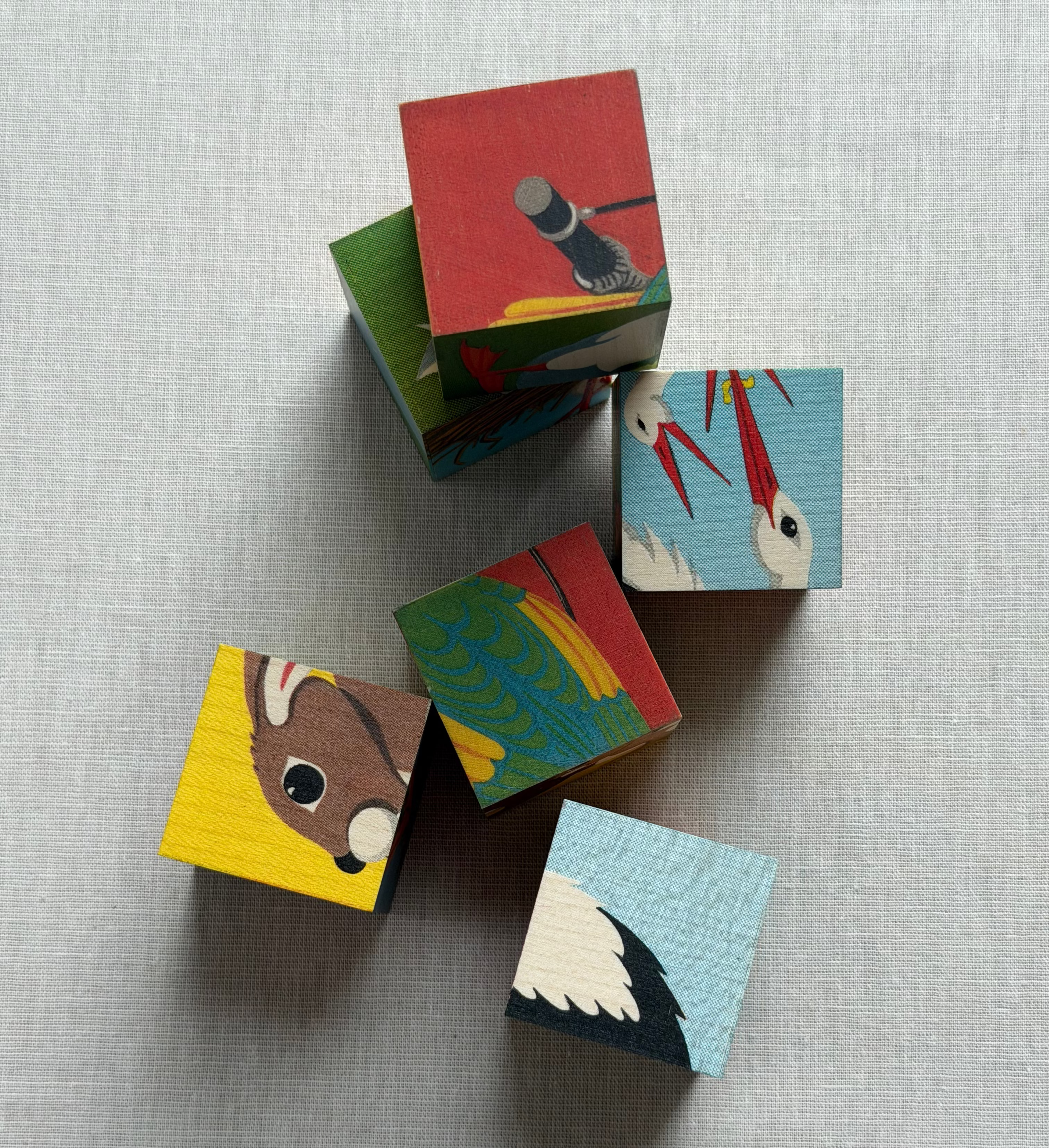Swiss Cube Puzzle | Animals | 6-piece