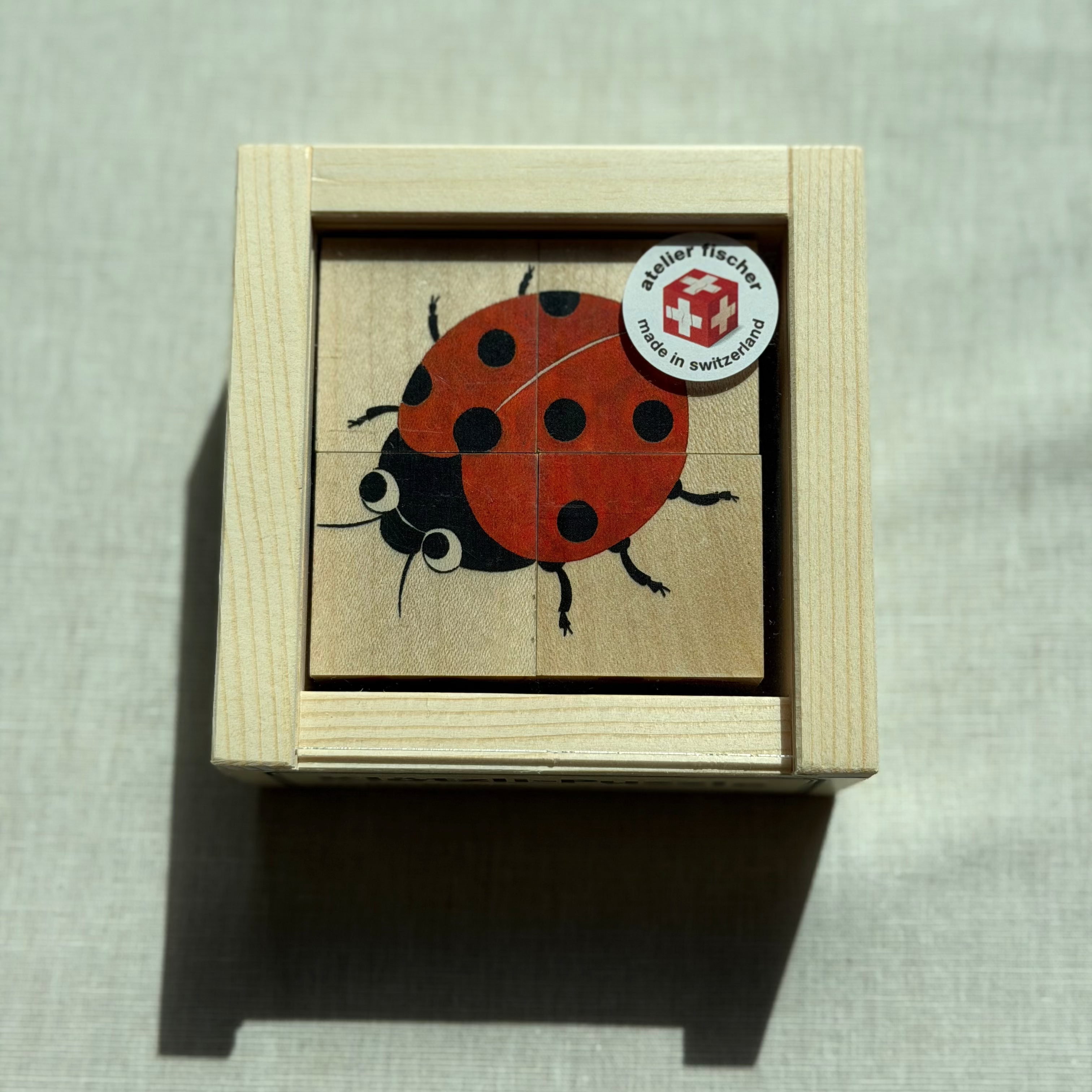 Swiss Cube Puzzle | Natura | 4-piece