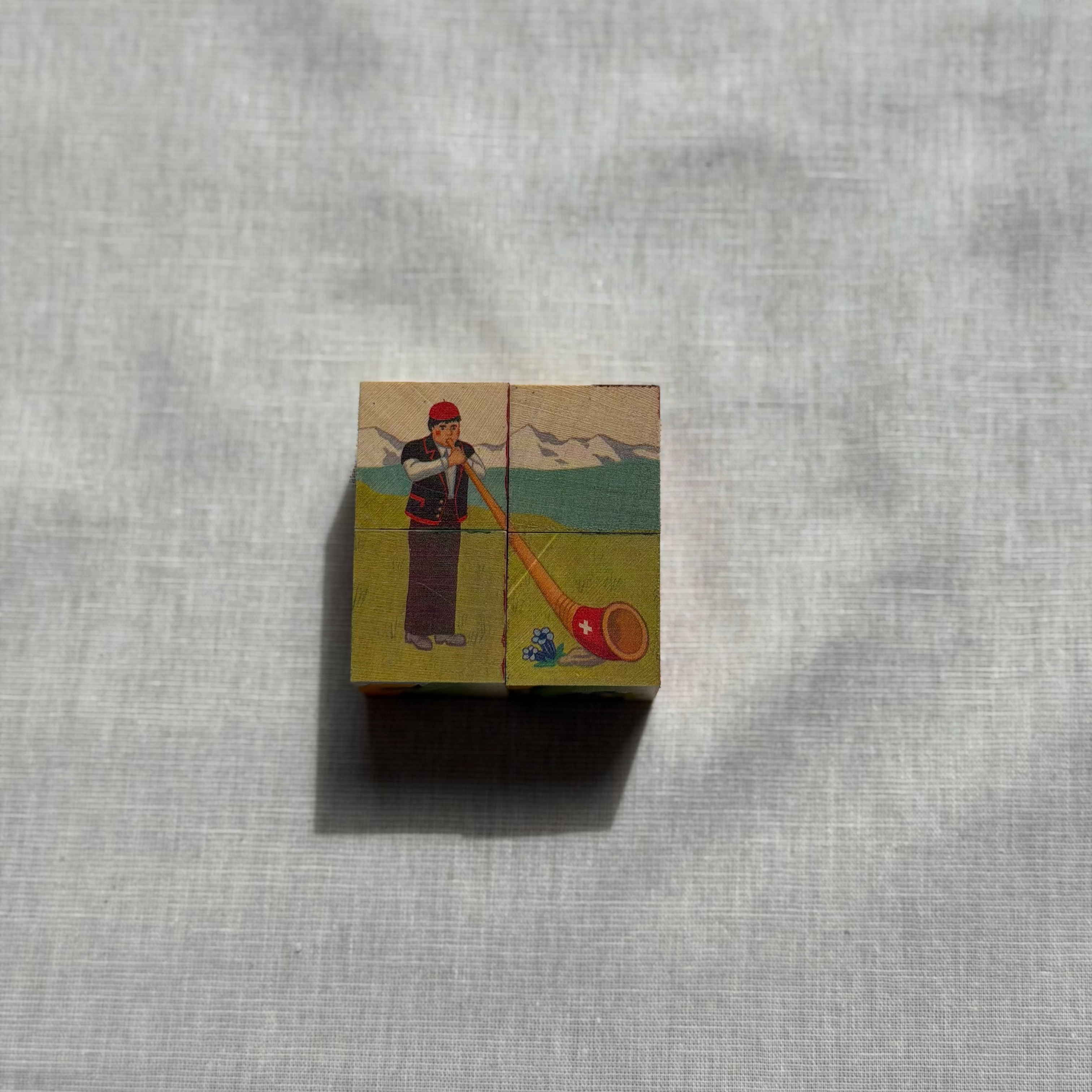 Swiss Cube Puzzle | Mini Swiss | 4-piece