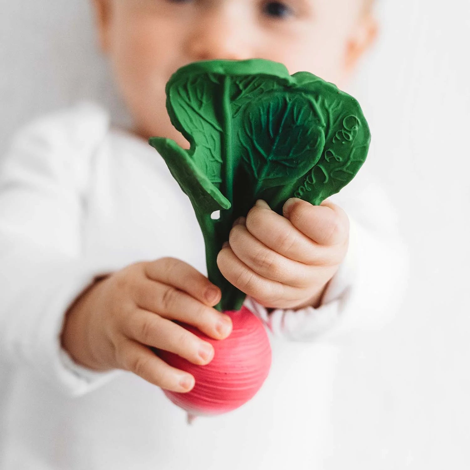 Natural Rubber Radish Teether