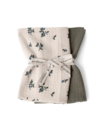 Muslin Burp Cloth | Medium 2-pack