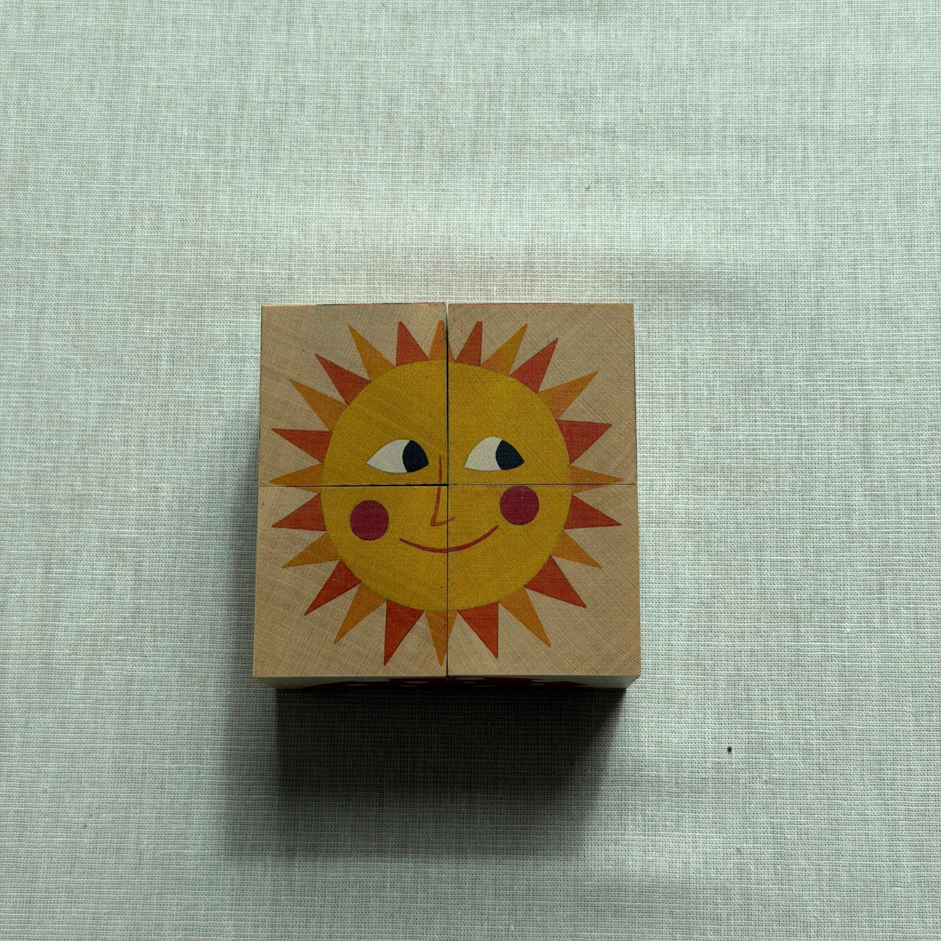 Swiss Cube Puzzle | Natura | 4-piece