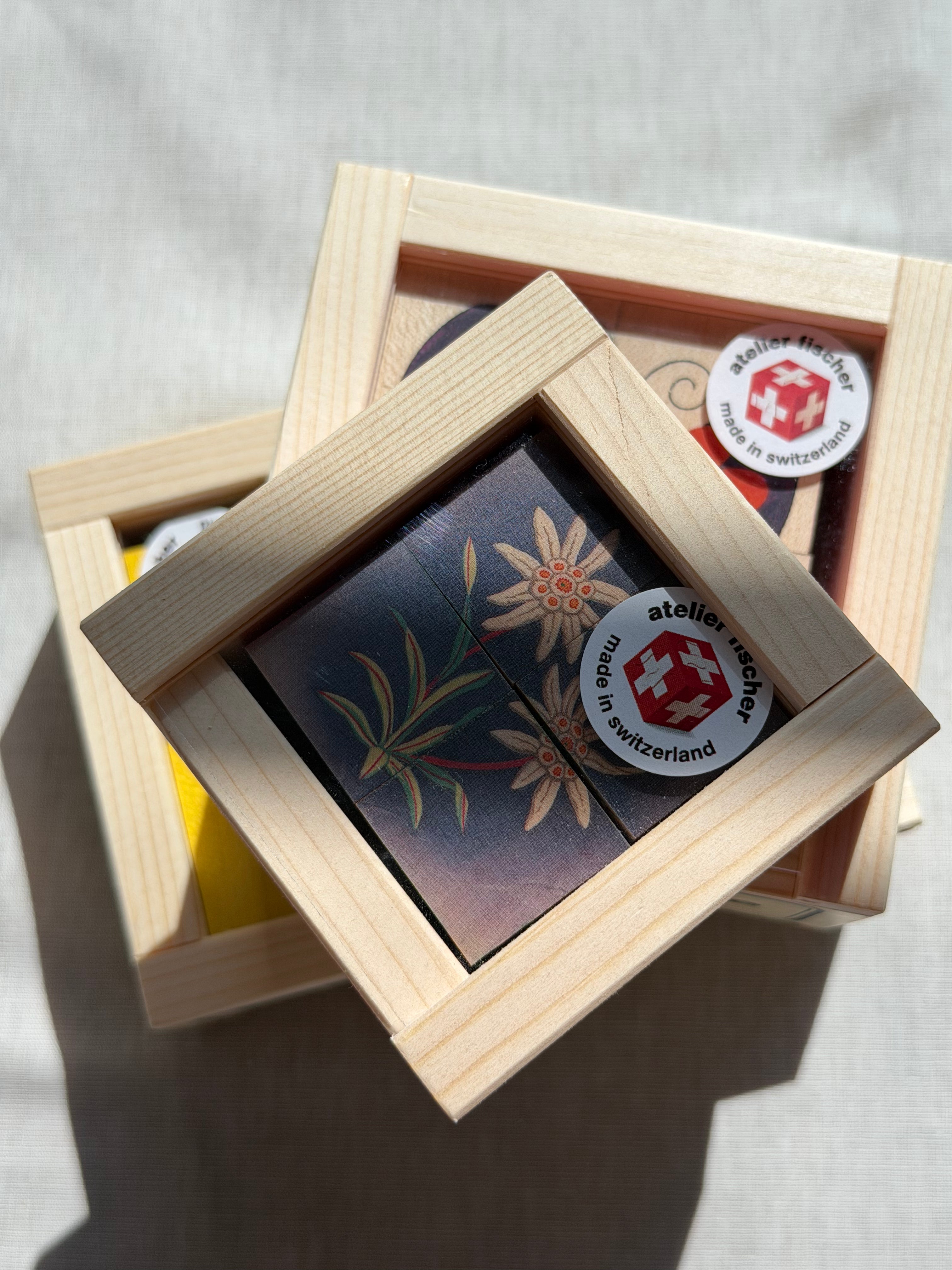 Swiss Cube Puzzle | Mini Swiss | 4-piece