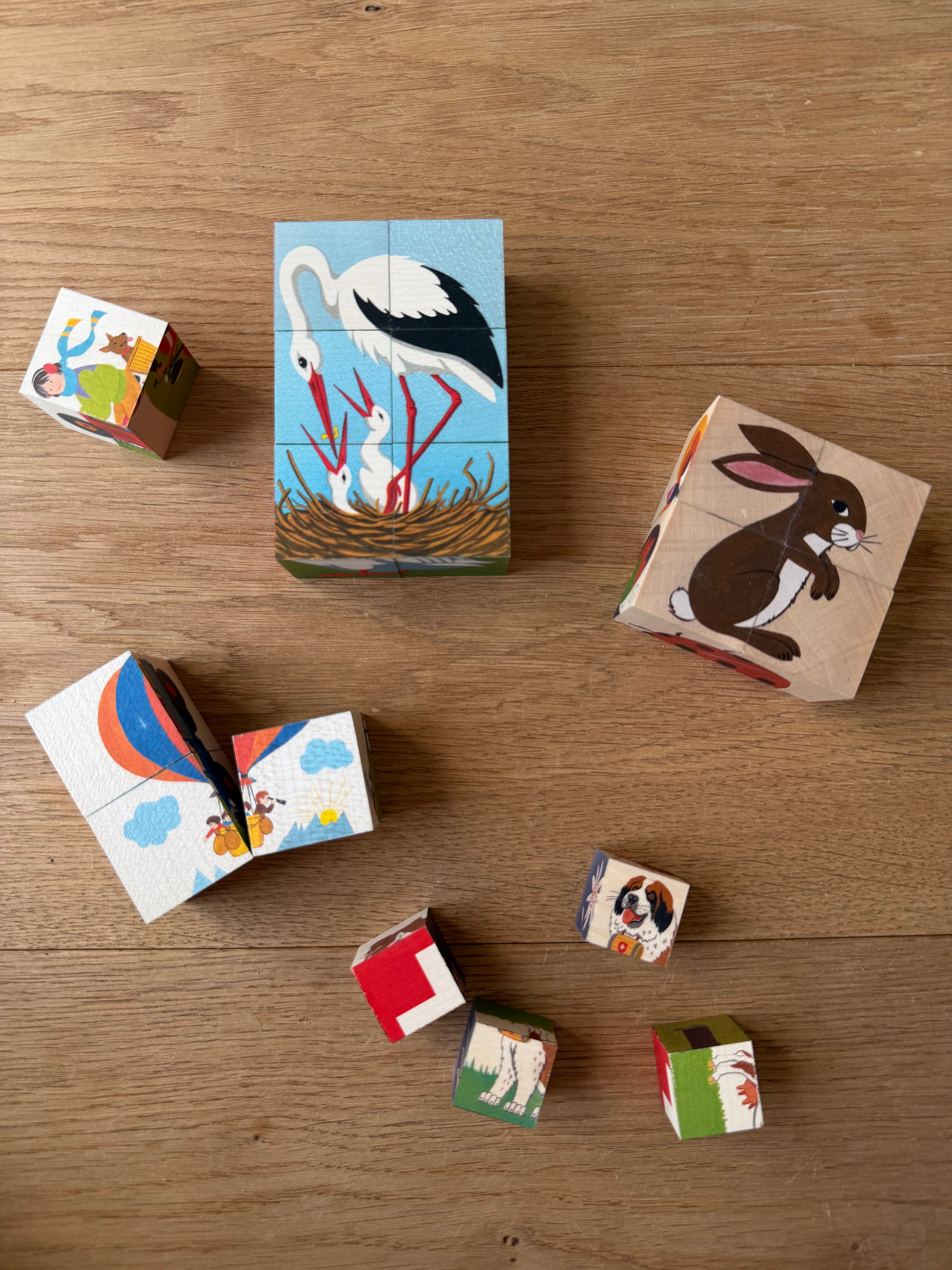 Swiss Cube Puzzle | Natura | 4-piece