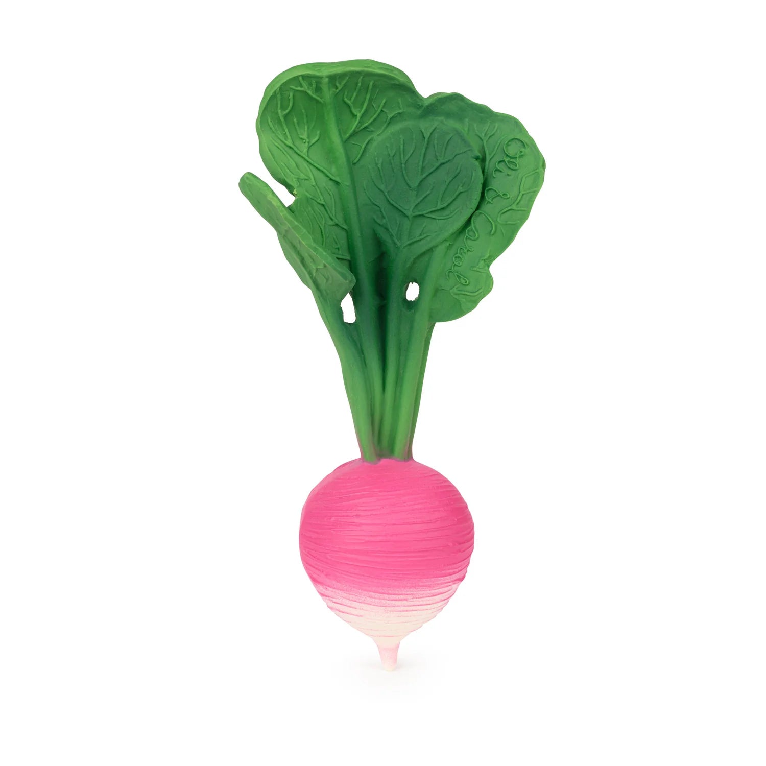 Natural Rubber Radish Teether
