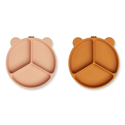 Suction Silicone Plate Stacy | 2-Pack