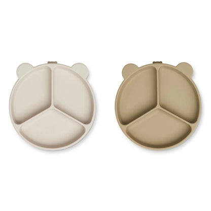 Suction Silicone Plate Stacy | 2-Pack